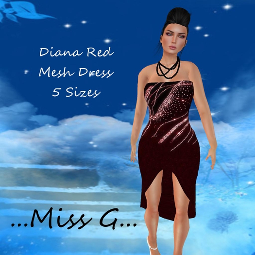 ...Miss G... Diana Red (wear me)