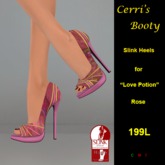 Cerri's Love Potion Grape Slink Heels
