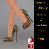 Cerri's Love Potion Grape Slink Heels