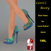 Cerri's Love Potion Grape Slink Heels
