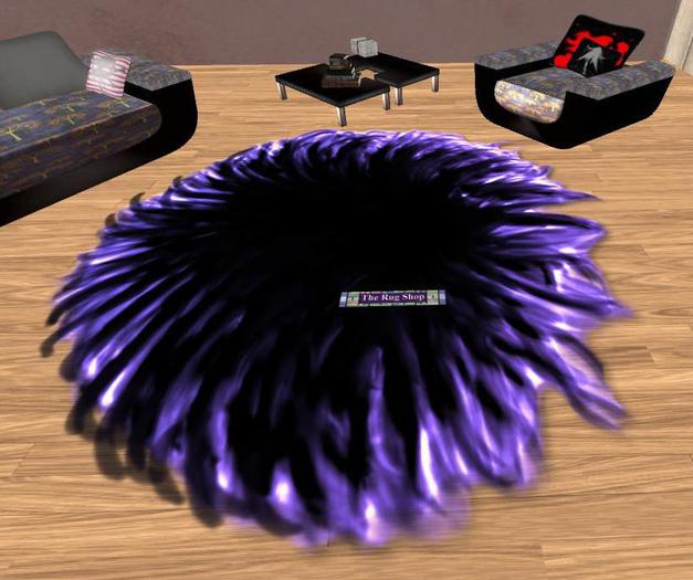 feather rugs (9, Purple) 
