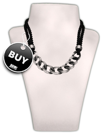 [BODY FACTORY] Liberty Necklace (Silver)