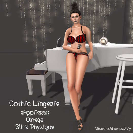 HANAU - Gothic Lingerie Red -boxed-