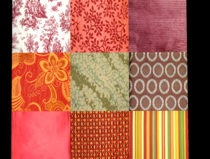 9 Browns end Decorator Weights textures
