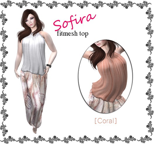 ::DC:: Sofira Top Coral
