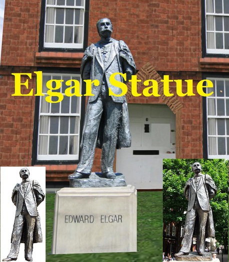 Elgar Statue