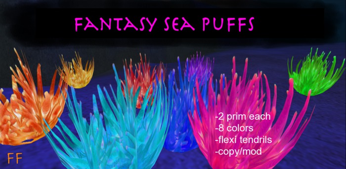 Fantasy Sea Puff Set