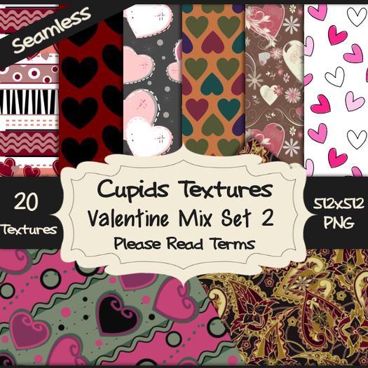 *Cupids Textures * 25 SWEET SUMMER FUN