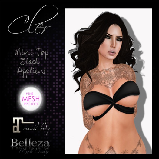 :: Cler :: Mini Top Black