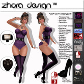 *ZD* Demi Bodysuit Outfit - Purple
