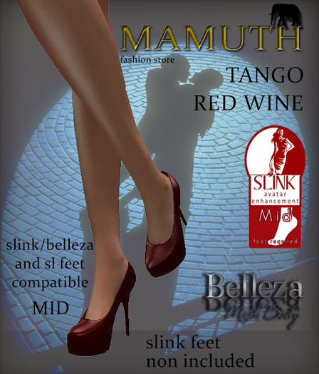 MAMUTH TANGO WINE TACONES PARA MID SLINK/BELLEZA/Pies normales de SL