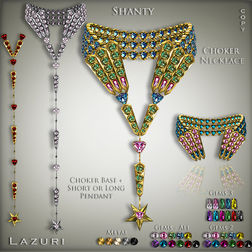 [< Lazuri >] Shanty Necklace - SALE 75% OFF