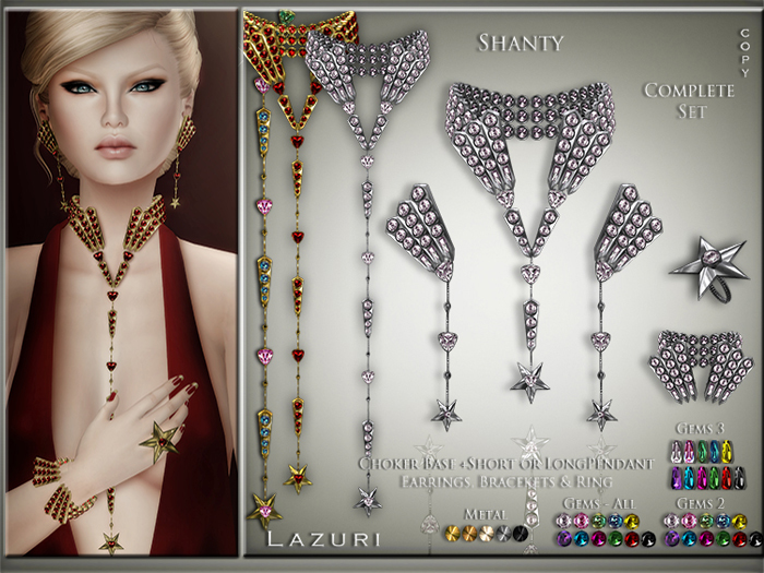 Lazuri Shanty Complete Set