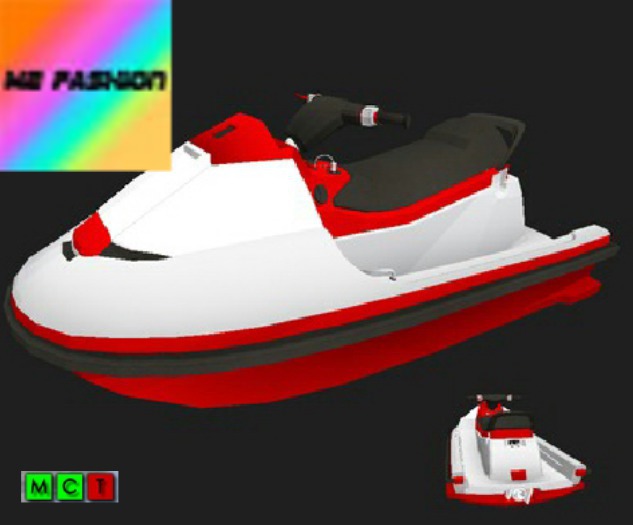JetSki deluxe 5 colors 100% Mesh