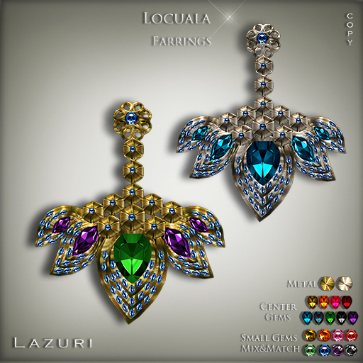 Lazuri Locuala Earrings