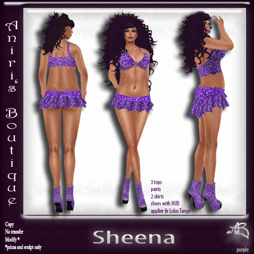 (AB) Sheena purple