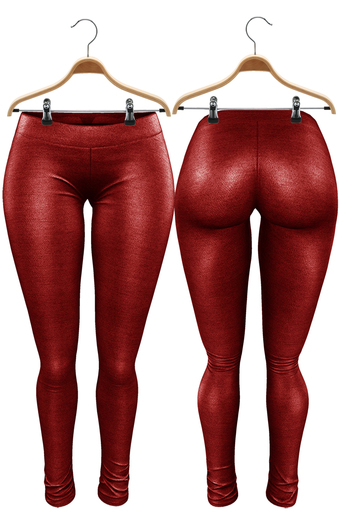 Bueno Leggings Red