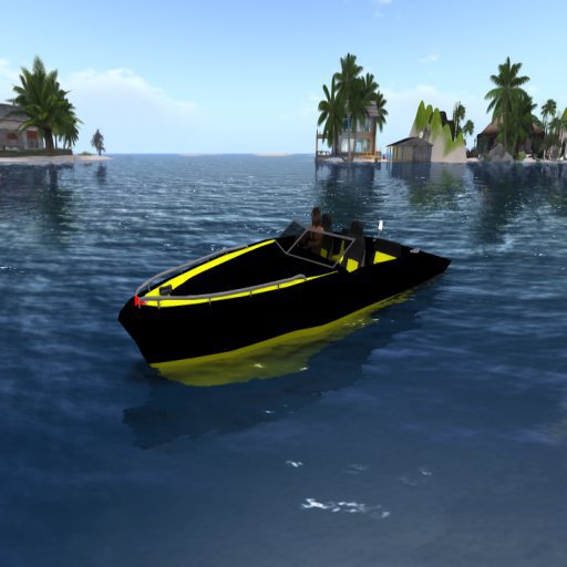Super Sim Cruiser (SS Cruiser) - Yellow - boxed