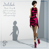 Entice - Delilah Dress - Pink Tiger