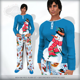 *Lurve* Men's Winterfest Mesh Jammies Set