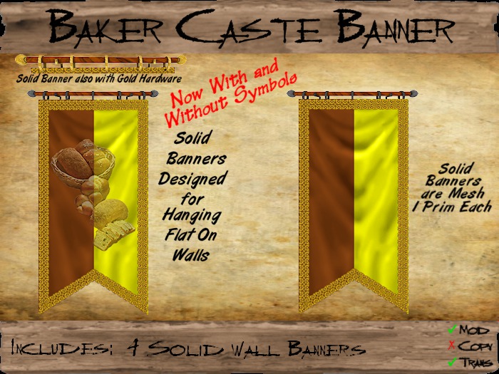 Baker Wall Banner
