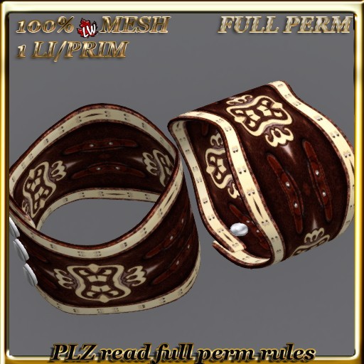 LW_ Mesh Leather Bangle 4