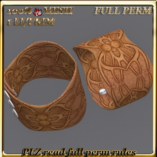 LW_ Mesh Leather Bangle 5