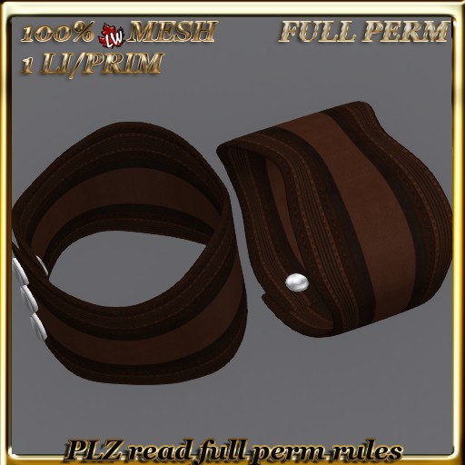 LW_ Mesh Leather Bangle 6