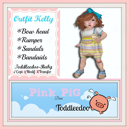 Pink Pig Dani My Little Shop/Kelly