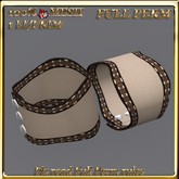 LW_ Mesh Leather Bangle 22