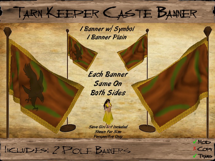 Tarn Keeper Pole Flag