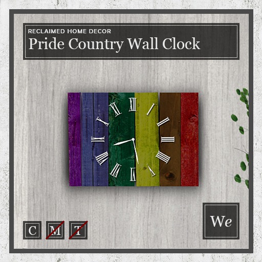 Pride Country Wall Clock