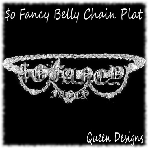 $o Fancy Belly Chain Plat