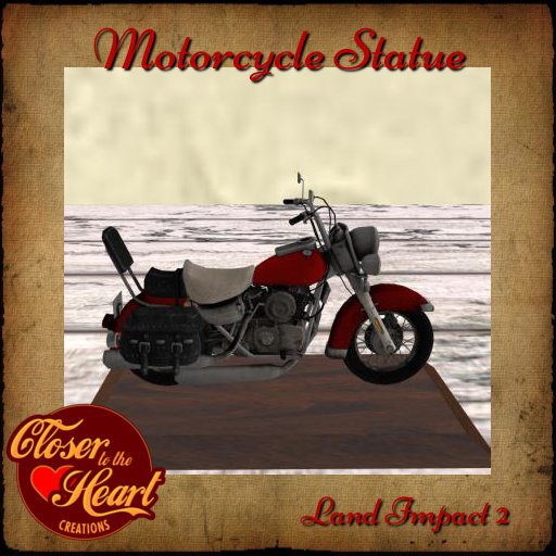 Motorcycle Statue BOXED