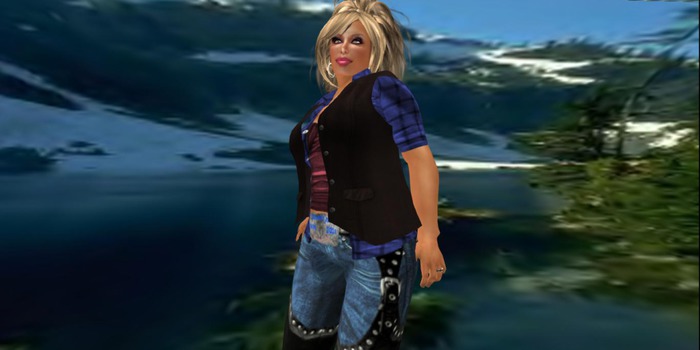 Ladies Vest - No pockets - Navy