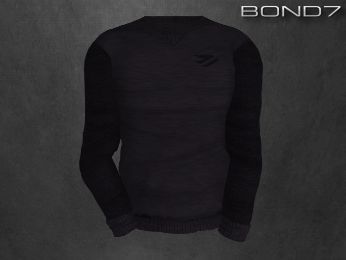 *BOND7* AC Crew Neck (Purple/Deep Purple)