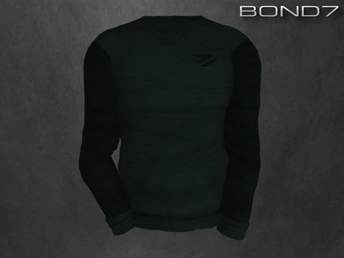 *BOND7* AC Crew Neck (Green/Deep Green)