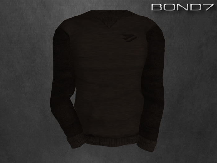 *BOND7* AC Crew Neck (Brown/Deep Brown)