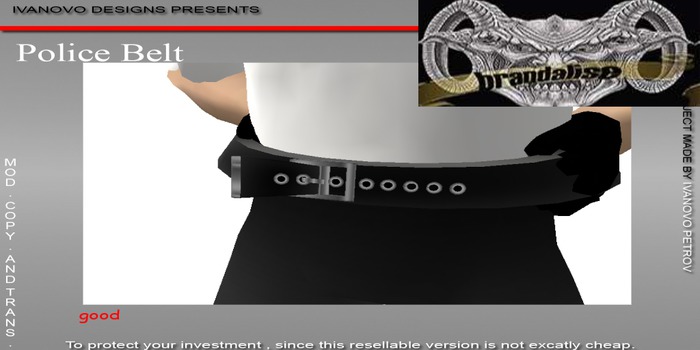 PPP Police Belt