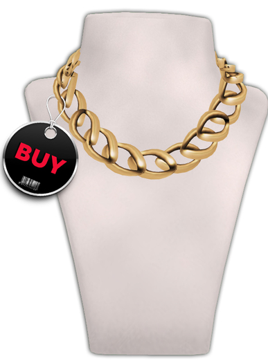 [BODY FACTORY] Chain Necklace (Gold)