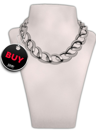 [BODY FACTORY] Chain Necklace (Silver)
