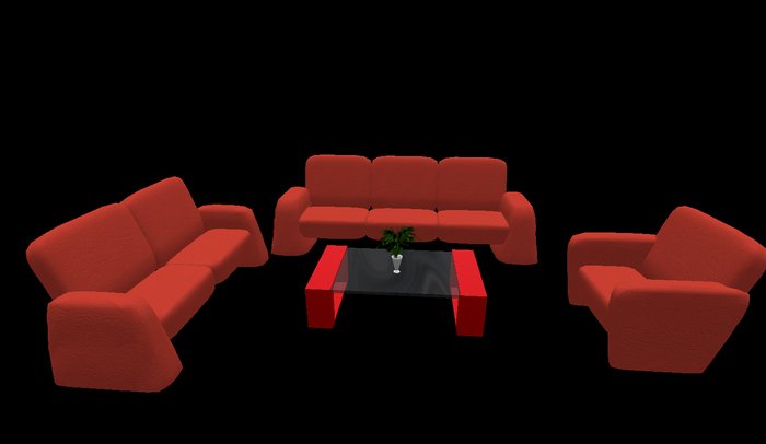 CONLAB red Couch (boxed)