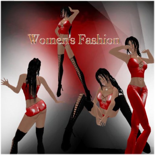 Women's Red Latex Combi-Set