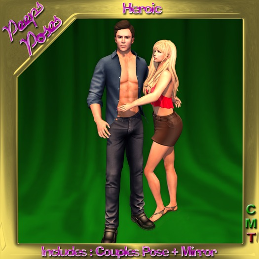 Peeps Poses Couples Heroic
