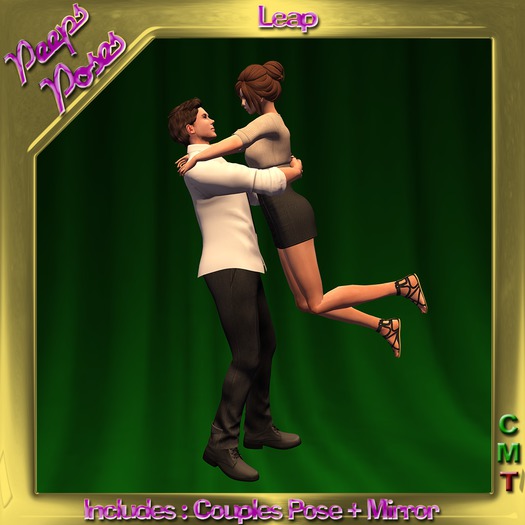 Peeps Poses Couples Leap