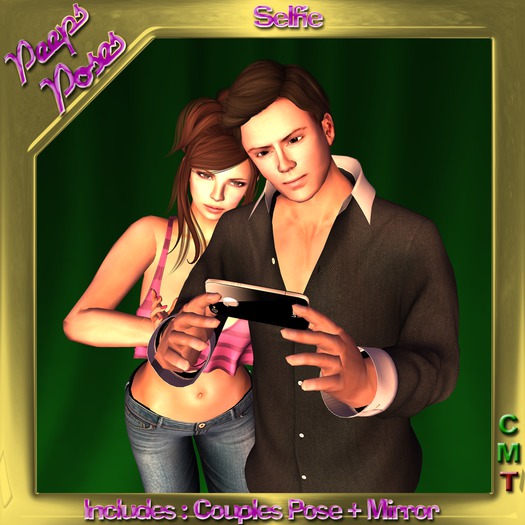 Peeps Poses Couples Selfie