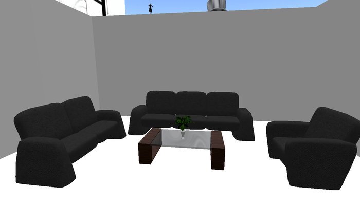 CONLAB black Couch (boxed)