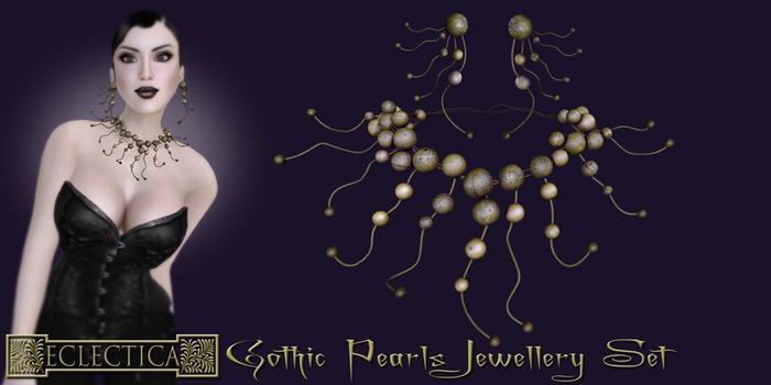 Eclectica Gothic Pearls- Bronze 