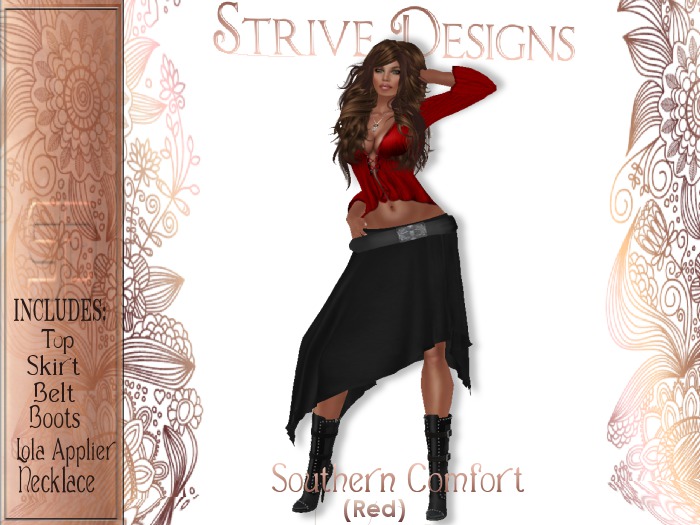 {SD} SOUTHERN COMFORT - RED