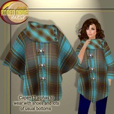 Cape Plaid Blue +13 alpha